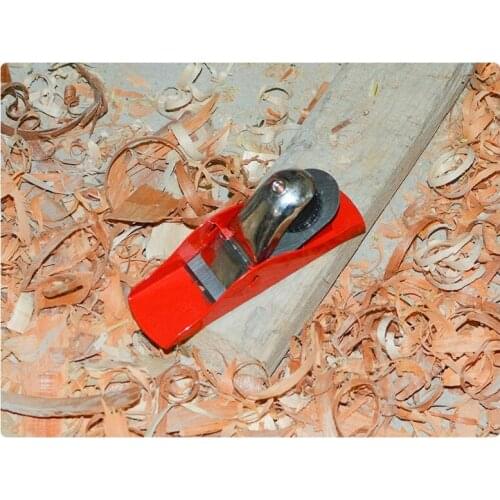 Mini steel wood Planer, Carpenter wood Plane with Adjustable Edged Blade