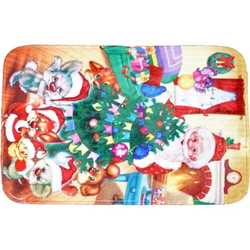 Marry Christmas Plush Vintage Cassette Tape Indoor Doormat Non Slip Door Floor Mats Carpet Rugs Decor Porch Doormat 08