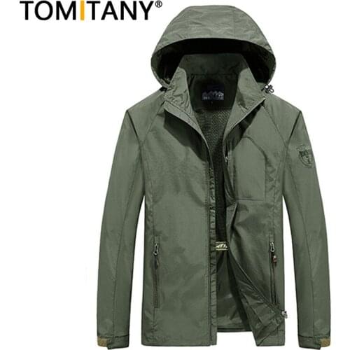 TOMITANY Hooded Jackets For Men