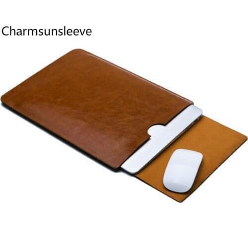 Charmsunsleeve For Samsung Galaxy Tab A 8.4 (2020) Ultra-thin Sleeve Pouch Bag Tablet PC Cover Microfiber Leather Case