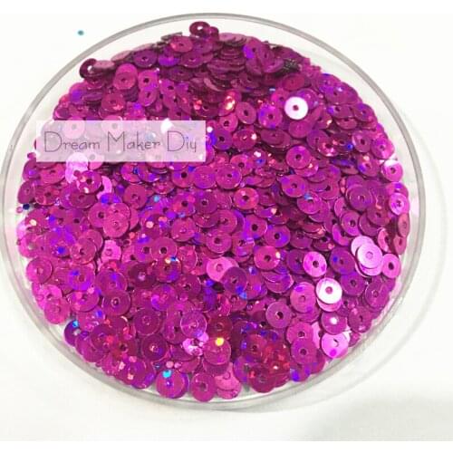 10000pcs(50g) 4mm Laser Flat Loose Sequins Paillette Sewing For Crafts Scrapbooking confetti decoration for sewing garment etc