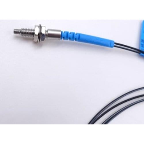 2pcs M4 reflective optical fiber sensor line PRS4Y10CC PRS4Y10CD PT4Y10CC PT4Y20CC long tooth 20mm short tooth 8mm