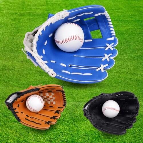 2017 adult children blow left hand baseball glove brown blue black three colours available