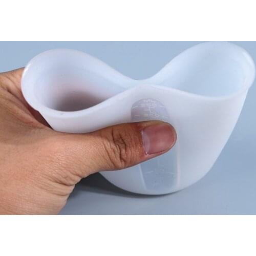 250ML Silicone measuring Split Resin Silicone Mould handmade DIY Jewelry Making tool epoxy resin cup