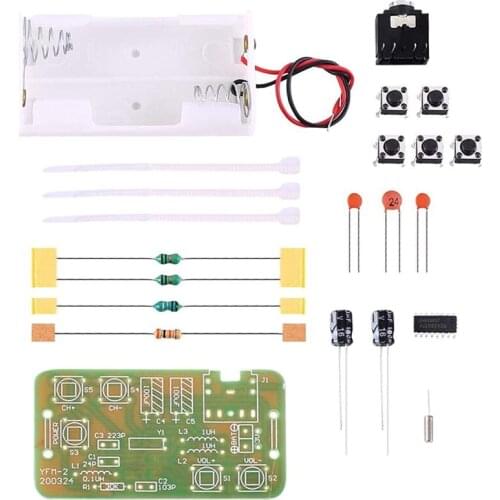 76MHz-108MHz Stereo FM Radio Receiver Module FM DIY Electronic Soldering Kit Circuit PCB Board Solder Practice Project