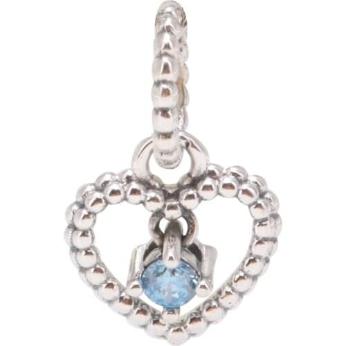 Authentic 925 Sterling Silver Charm New Love And Creative Heart-shaped Pendant Fit Pandora Women Bracelet & Necklace Diy Jewelry