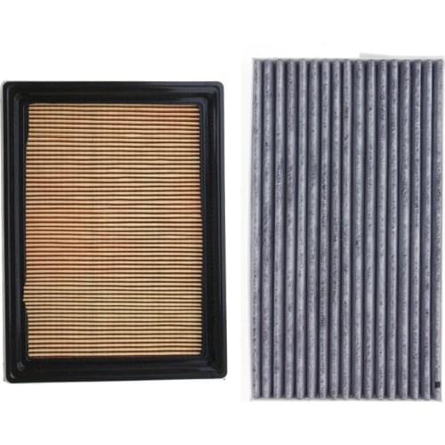 Car Air Filter Cabin Filter 2 Pcs For Nissan Sylphy B17 2012-2019 2020 1.6L 1.8L Model Filter Set OEM 27891-1FE0A 16546-JG30A