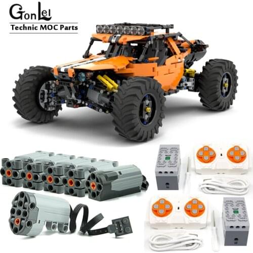 NEW 4WD RC Buggy For MOC-19517 Building Blocks Bricks Toys Kit DIY Educational Children Birthday Gift fit for Technology Cars