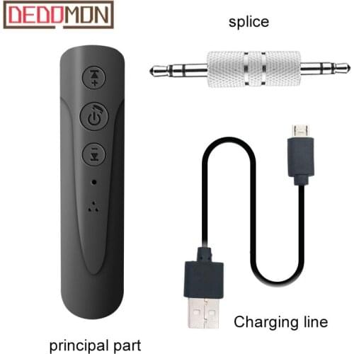 Wireless Bluetooth Receiver 3.5mm Car Bluetooth Aux Universal 3.5mm Jack Hands Free Auto Receiver Music Car Bluetooth Receivers