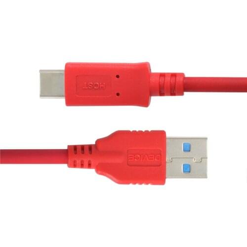 Cablecc Standard USB3.0-A Male Device OTG to USB 3.1 Type C Male USB-C Host Data Cable 30cm for Laptop Phone