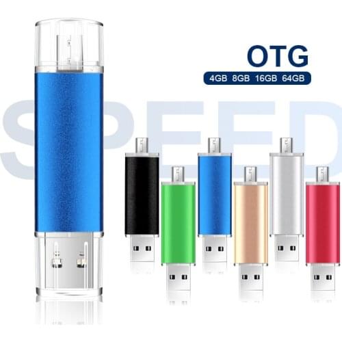 Colorful Android Phone OTG USB Flash Drive 32gb Pen Drive 64gb pendrive 16gb OTG external storage micro 4GB 8GB memory stick