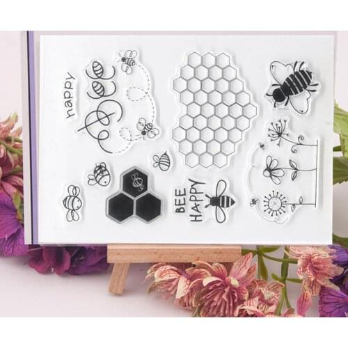Flower Clear Seal Stamp DIY Scrapbooking Paper Craft Craft Stamp Scrapbooking Clear Card Paper G2J5