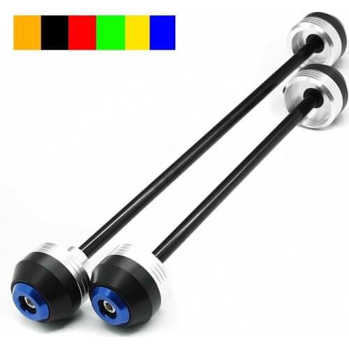 For SUZUKI GSXR 600 GSX-R 750 2001-2020 Front Rear Wheel Crash Protector Fork Axle Slider Swing Arm Pad Guard 19 18 17 16 15 14