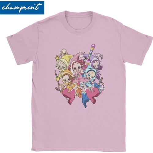 Men Womens Ojamajo Doremi T Shirt Magical Angel Cute Kawaii Anime Girls Clothing Short Sleeve Round Neck Tees 4XL 5XL T-Shirt