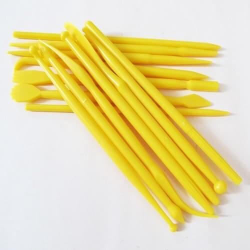 Fondant Cake Tools 14 Mini Sugar Flower Shape Carving Tools Engraving Group Stick Fondant Engraving Group