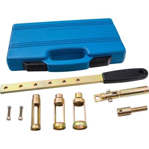 8Pc Valve Spring Compressor Kit for 8/6/12V Engines Installer Removal Tools Set