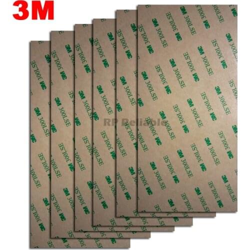 3M 9495LE 6 sheets (10x20cm) Hi-bond Adhesion Two Sides Sticky Sticker for iphone ipad Cell Touch Screen Frame LCD Diamond Bond