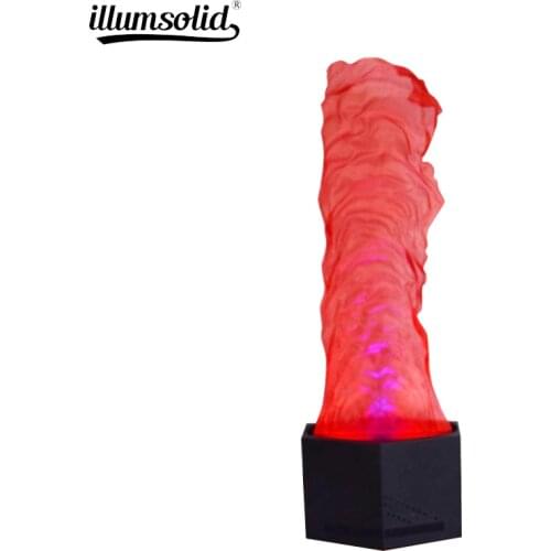 Red Fake Fire Flame Lighting 36 LED Fire Machine Stage Special Effect LED Lamp Silk DJ DISCO Wedding Flame Machine
