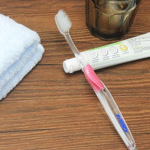Wholesale 8PCS Double brush hair Soft Toothbrush Dental Care Toothbrush Brush Oral Care Teeth whitening Eco-friendly For Adults