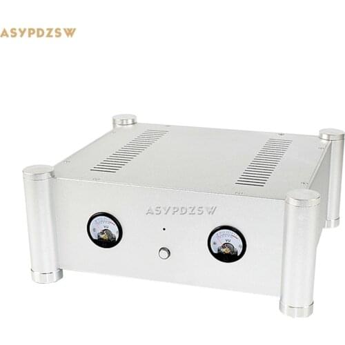 WA126 Full aluminum Power amplifier chassis Tube amplifier chassis Power amplifier rear class chassis 315*355*145mm