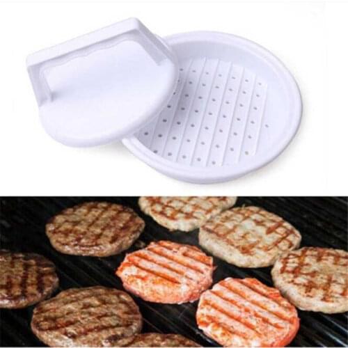 Patty Press Form Hamburger Mold Maker Round Meat Mince BBQ Hamburger Meat Pie Pressing And Modeling