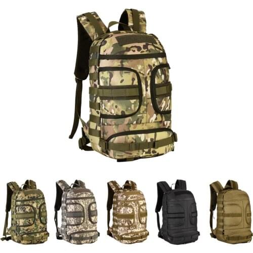 35L Waterproof Molle Backpack Laptop Notebook Rucksack Bag for Outdoor Camping Hiking Travel Trekking Hunting