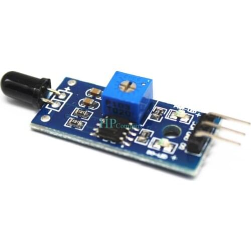 1PCS 3 Wire Flame sensor module Fire source detection module infrared receiver module