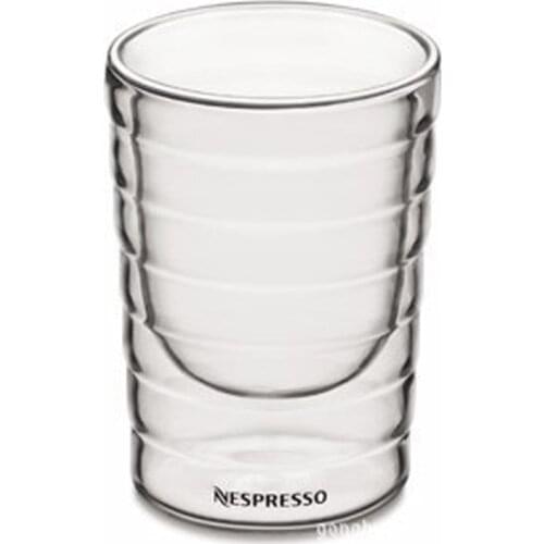 1pcs Nespresso Double Wall Coffee Glass Mug Cup After Tea Drinking Cup 85ml 150ml 350ml