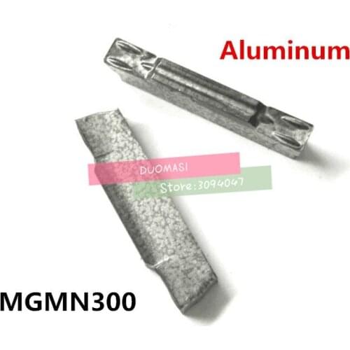 10PCS MGMN300 for aluminum carbide turning insert ,Factory outlets,cutting insert,cnc,for Grooving Holder MGEHR & MGIVR &MGEVR