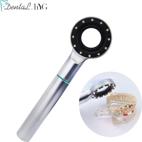 Dental Base Light 12LED lights TRI Spectra LED Shade Matching Tooth Color Teeth Whitening Dental LED Shade Matching Light