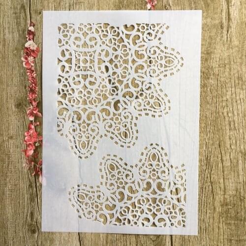 A4 29 * 21cm Sun flower DIY Stencils Wall Painting Scrapbook Coloring Embossing Album Decorative Paper Card Template