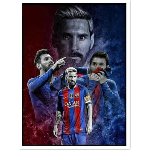 5D full square drill DIY Diamond Painting Football star 3D Diamond Embroidery Cross Stitch Needlework Home Decor gift