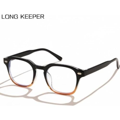 Anti Blue Light Glasses Frame Women Vintage Square Computer Eyewear Men Black Clear Lens Eyeglasses Gaming Spectacles Lunette