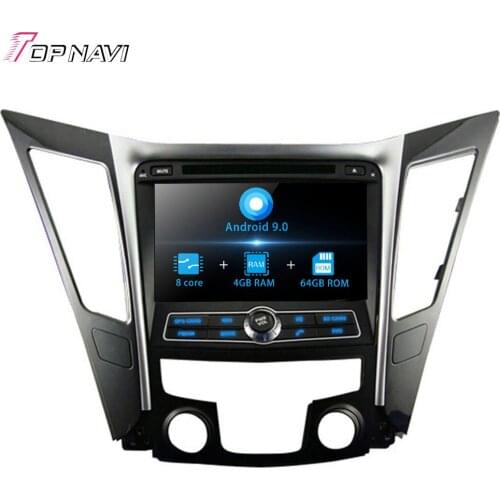 Autoradio 8'' Octa Core Android 9.0 Car Radio GPS For HYUNDAI SONATA I40 I45 I50 YF 2011- Stereo Auto Car Audio DVD Player 2 Din