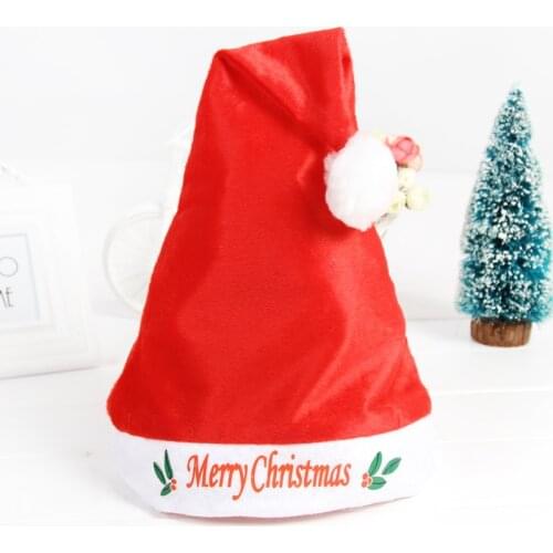 Free Shipping English Christmas Hat Santa Claus Christmas Decorative Props Adult Children Christmas Hat Wedding Party Supplies