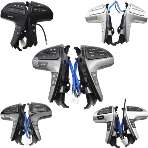 Available in 5 colors) 84250-06180 8425006180 Multifunction Steering Wheel Combination Control Switch For Toyota Camry