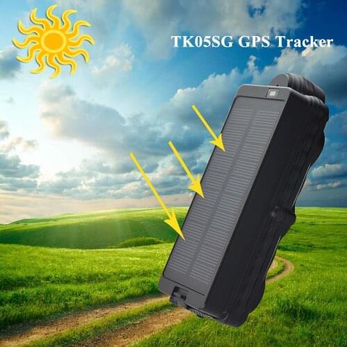 WIFI+GSM+GPS Positioning 3G GPS Tracker TK05SG Magnetic Solar Energy Tracker GPS Tracking Vehicles for Tracking Car Location