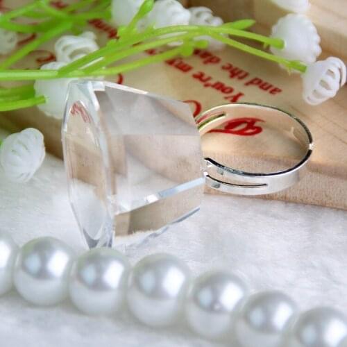 1pcs Professional Eyelash Crystal Glue Ring Finger Ring Adhesive Eyelash Extension False Eyelash Pallet Holder High Quality