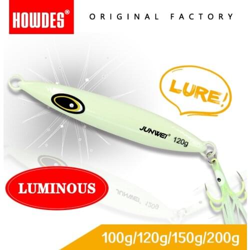 2021 Metal Jig Fishing Lure Hard Isca Artificial Bionics Bait Weight 100g-200g Slow Sea Boat Sinking Lures For Whopper Pike Fish