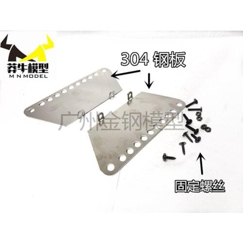 MN Model 1:12 D90 D91 RC car spare parts upgrade metal foot pedal