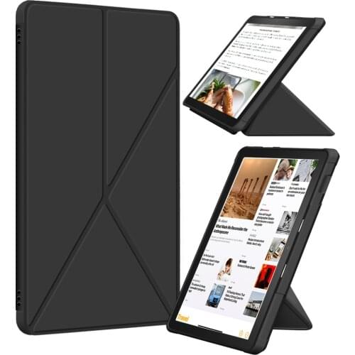 Multi Fold Tablet For Amazon Fire HD 10 Case 2021 Smart Funda for Fire HD10 2021 For Fire HD 10 Plus 11th Gen Cover with Stylus