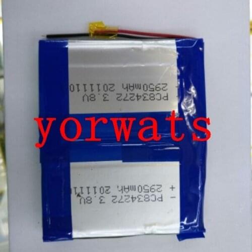 New Hot A Rechargeable Li-ion Cell 3.7V polymer lithium battery 834272 3.8V direct selling large capacity Tablet PC charging tr