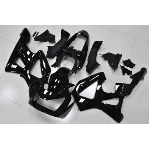 Fairings for Honda Cbr929RR 2000 - 2001 glossy Black Full Body Kits CBR 929 2000 Body Kits CBR 929RR 2001