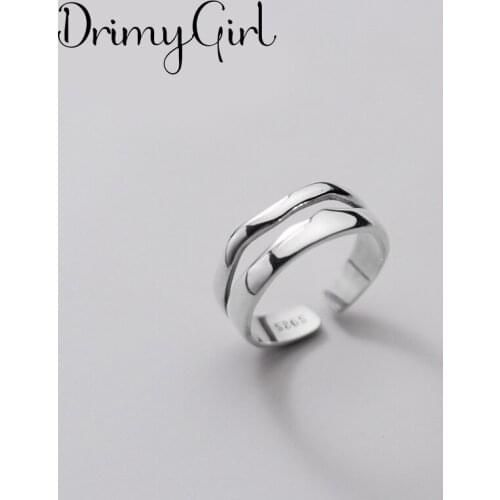 Original Design Bohemian Retro Layer Chains Ring For Women Fashion Open Finger Rings Female Boho Jewelry