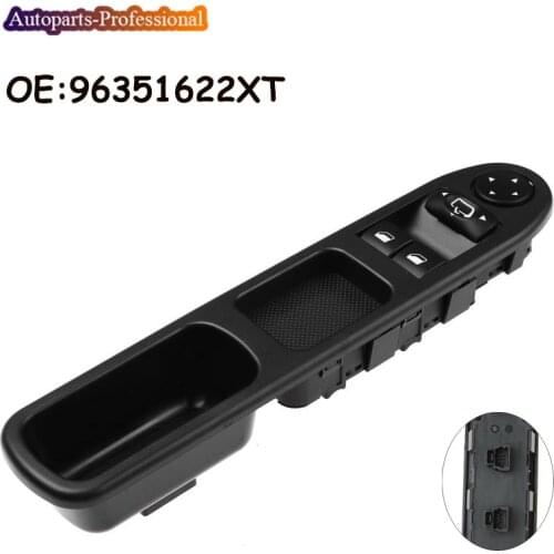 Car High Quality Driver Front Electric Window Control Switch Fit For Peugeot 307 2000-2005 auto accessorie OEM 96351622XT