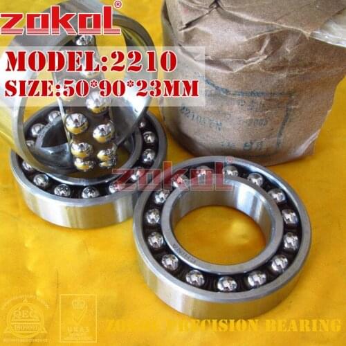 ZOKOL bearing 2210 2RS 1510-2RS Self-aligning ball bearing 50*90*23mm