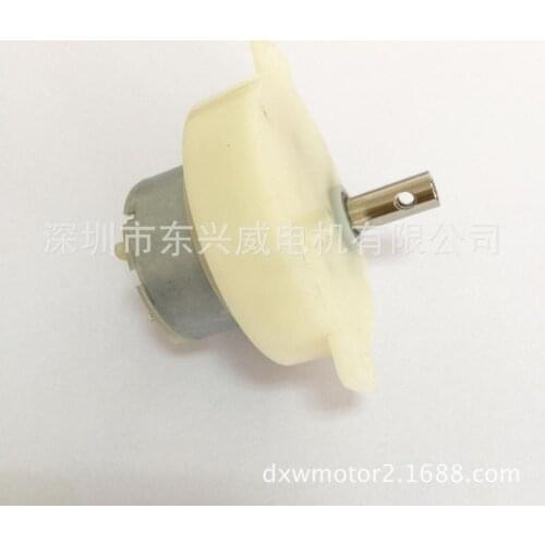 The supply of micro DC motor dc gear reducer motor JS-50T gift box throwing bead machine small motor sewing spareparts