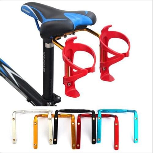 SAHOO Aluminum Alloy MTB Bike Bicycle Cycling Double Dual Water Bottle Cages Holder Shelf Bicycle Accessories
