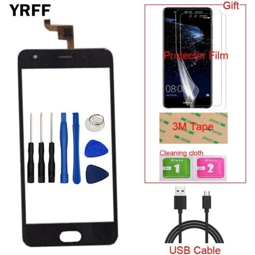 5.0'' Mobile TouchScreen Touch Screen Sensor Front Glass For Oukitel K4000 Plus Touch Screen Digitizer Replacement Touch Panel