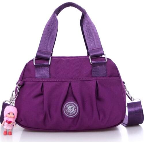 Cloth Handbags Handbags New Trendy Nylon Oxford Cloth Bags Casual One-Shoulder Diagonal Ladies Small Bags Shopping Bags